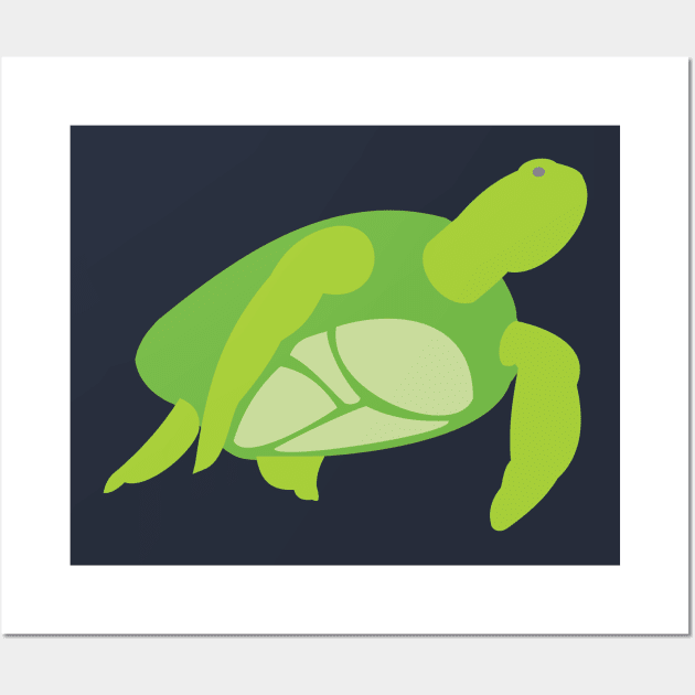 Sea Turtle Wall Art by evisionarts